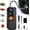 Orange, variant on Portable  Inflator Air Compressor, 150 PSI Cordless Air Pump, 6000mAh  & 12V  Outlet, Digital  Gauge,  Shut-Off,  24L/Min,  Light, 4 Preset Modes for , , Balls