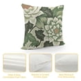 thumbnail image 4 of Qinduosi White Pillow Covers of Floral Decorative Throw Pillows For Flowers Modern Home Decor For Sofa Living Room Outdoor White, 4 of 5