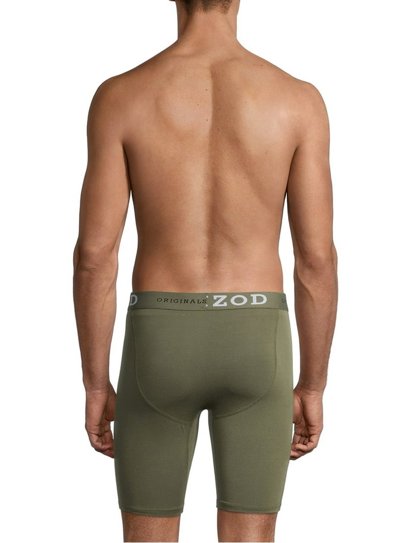 Boxer Uomo ZLYC In Cotone Gamba Lunga - Confezione Da 3 O 4, Comodi E Traspiranti - Foto 5