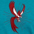 thumbnail image 3 of CafePress - Alpha Sigma Phi Phoenix T Shirt - Womens Tri-blend T-Shirt, 3 of 4