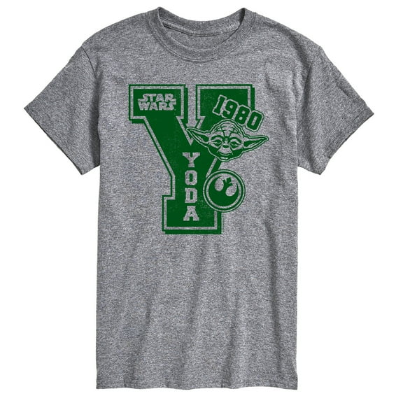 Star Wars - Yoda Letterman - Men's Short Sleeve Tee