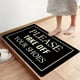thumbnail image 5 of Felpudo divertido de bienvenida | Alfombra antideslizante «Quítate los zapatos» | Alfombra de entrada para interior y exterior de 40 x 60 cm | Felpudo de baño divertido para el hogar, 5 of 8