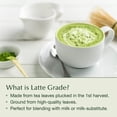 thumbnail image 4 of Encha Matcha Green Tea Powder, Organic Latte First Grade, 30g, 4 of 9