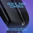 thumbnail image 4 of Logitech G335, casque gaming filaire avec microphone rétractable, prise audio 3,5 mm, oreillettes à mémoire de forme, léger, compatible avec PC, PlayStation, Xbox, Nintendo Switch/Switch 2 - Noir, 4 of 10