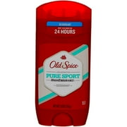 Old Spice High Endurance Deodorant Pure Sport 3 oz (Pack of 3)