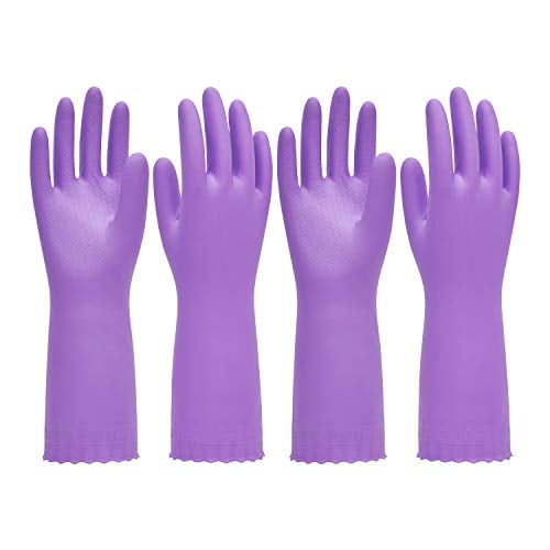 Pacific PPE 2Pairs Household Glove Reusable Cleaning Dishwashing Gloves