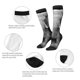 thumbnail image 3 of Fotbe Indian Elephant Calcetas Divertidas Estampadas para Hombre y Mujer, Calcetas de Algodón hasta la Rodilla para Caminar, Correr, Enfermería y Embarazo, 3 of 6