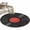 Red, variant on Round Rugs 4Ft, Retro Record Round Area Rug Washable Indoor Throw Carpet, Abstract Vintage Minimalist Art Soft Non Slip Circle Rug for Kitchen Nursery Room Home Decor Aesthetic