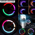 thumbnail image 6 of Car Auto Wheel Tire Tyre Air Valve Stem LED Light Caps Cover Accessories Fit for Bicycles, Motorcycles and Cars (Colorful, Red, Blue, Green), 6 of 12