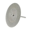 thumbnail image 3 of Uxcell 10 Pack 50mm Diamond Cutting Wheels Cut Off Pads with 2 Pack Mandrels for Rotary Tools, 3 of 5