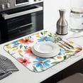 thumbnail image 2 of Microfibre Drying Mat for Kitchen Spring Farmhouse Garden Dish Drying Drainer Mat Absorbent Pioneer Drying Mat Washing Up for Glass, Plate & Cup 16inch X 18inch, 2 of 7