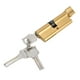 thumbnail image 3 of Cerradura de cilindro para puerta de armario, sistema de seguridad para el hogar, herramienta de aluminio con llave para gabinete, buzón, cajón, armario, color dorado, 3 of 14