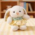 thumbnail image 2 of Plush Bunny Toy, Soft Cute, 1 Pack, Cuddle Gift for Kids Nursery Decoration, 2 of 9
