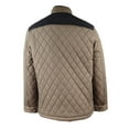 thumbnail image 2 of Tasso Elba Men's Water Resistant Quilted Colorblocked Jacket (L, Brown Combo), 2 of 2