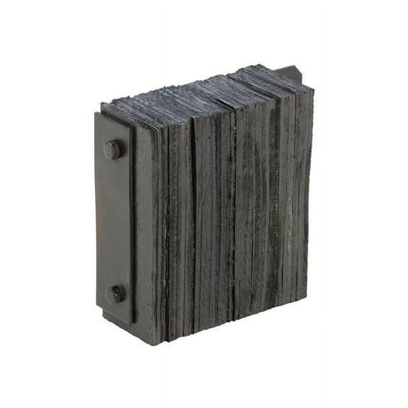 Vestil Manufacturing 1214-4.5F Laminated Dock Bumper - 12 x 14 x 4.5 in.