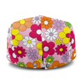 thumbnail image 3 of CHAQLIN Wrinkle-Resistant Flat Cap for Beach Travel, Daisy Floral Polyester Retro Beret Hat Soft, 3 of 4