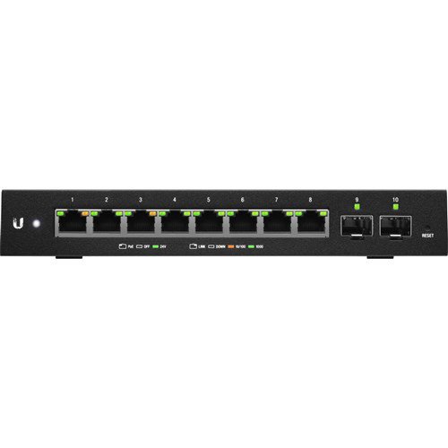 Ubiquiti Edgeswitch 10xp Poe Switch Edgeswitch Poe Switch Walmart Com