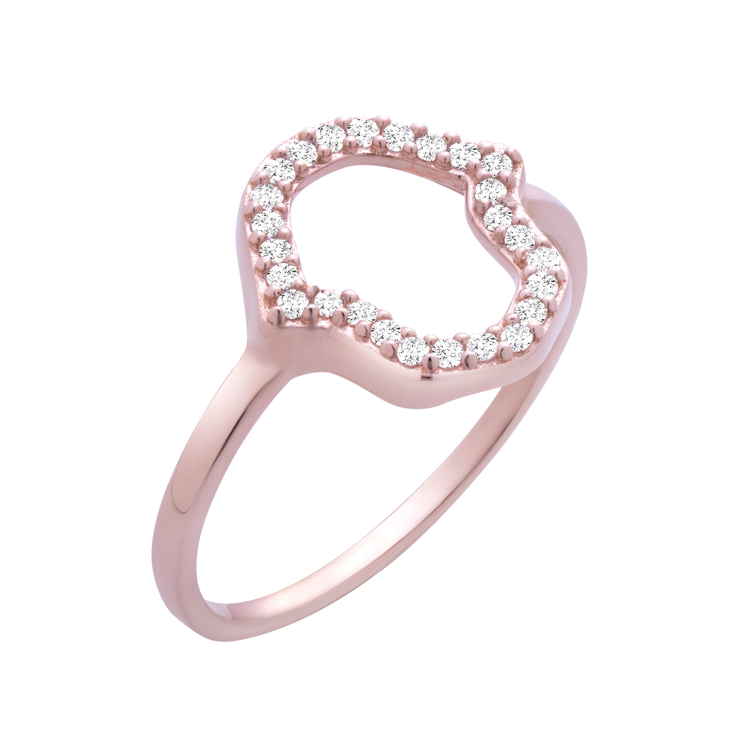 Princess Kylie 925 Sterling Silver Hamsa Hand Ring