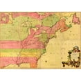 thumbnail image 2 of 1855 Map Of The British And French Dominions In North America History (36 x 24), 2 of 2