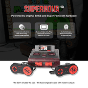 SuperNova HD Console - Authentic SNES & Super Famicom Cartridge Platform with HDMI Output & 2 Controllers