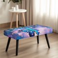 thumbnail image 4 of Whosucclay Butterfly Star Print Rectangle Bench Covers, Comfortable Dining Bench Slipcover Easy to Clean Bench Seat Furniture Protector Stain Resistant Bench Cushion Cover, 4 of 7