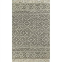 Momeni Contemporary Rectangle Area Rug, Charcoal, 8' X 10'