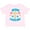 AD-Pink, variant on Inktastic Easter Jesus Loves Me with Cross and Flowers Boys or Girls Toddler T-Shirt