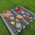 thumbnail image 1 of Manta de picnic impermeable grande al aire libre plegable manta tienda Mat (D), 1 of 8
