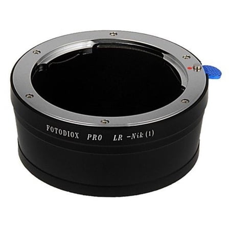 Fotodiox LR-N1-P Pro Lens Mount Adapter - Leica R SLR Lens To Nikon 1-Series Mirrorless Camera Body