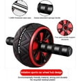 thumbnail image 3 of Rodillo Para Abdominales Y Colchoneta Para Rodillas, Equipo Para Entrenamiento de Fuerza Abdominal Y Core, Ruedas de Ejercicio Para Gimnasio En Casa Para Mujeres Y Hombres, Rueda Abdominal, 3 of 8