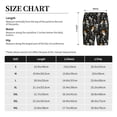 thumbnail image 3 of Kdxio Dancing Skeleton Party Print Mens Shorts, Breathable Lounge Sleepwear Set with Elastic Waistband and Pockets-4X-Large, 3 of 6