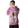 thumbnail image 5 of Faith Love Hope Beagle Breast Cancer Awareness Survivor All Over Print 3D Hoodie Unisex Merch Hoodies Beagles Dog Lover Gifts Idea - 02017, 5 of 6