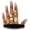 Gold, variant on Gold Silver Plated Cross Zirconia Hollow Ring Set for Women,Open Adjustable Stack Virgin Mary Knuckle Finger Rings Punk Party Jewelry Accessories Gift