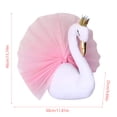 thumbnail image 3 of 1Pc Swan Decorative Pendant Clearance! Head With Golden Swan Room Dress Chiffon Pattern for Kindergarten Children'S Home Decor, 3 of 8