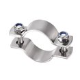 thumbnail image 5 of Uxcell 304 Stainless Steel Wall Mount Ceiling Mount Pipe Support for 46mm Pipe 2 Pack, 5 of 6