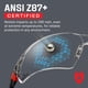 thumbnail image 5 of Gafas de seguridad NoCry, transparentes, antivaho, resistentes a los arañazos, paquete de 10, 5 of 8