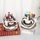 thumbnail image 4 of 2 pcs Christmas Village Houses with Moving , Lighted Christmas House with Music Christmas Collectable Building House Figurines, 4 of 5