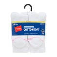thumbnail image 2 of Hanes Womens CottonSoft Crew Socks, 10-Pack, Size 4-10, 2 of 9