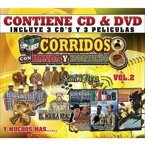 Corridos Con Banda Y Norteno, Vol. 2: Luis Y Julian (DVD/CD Combo)