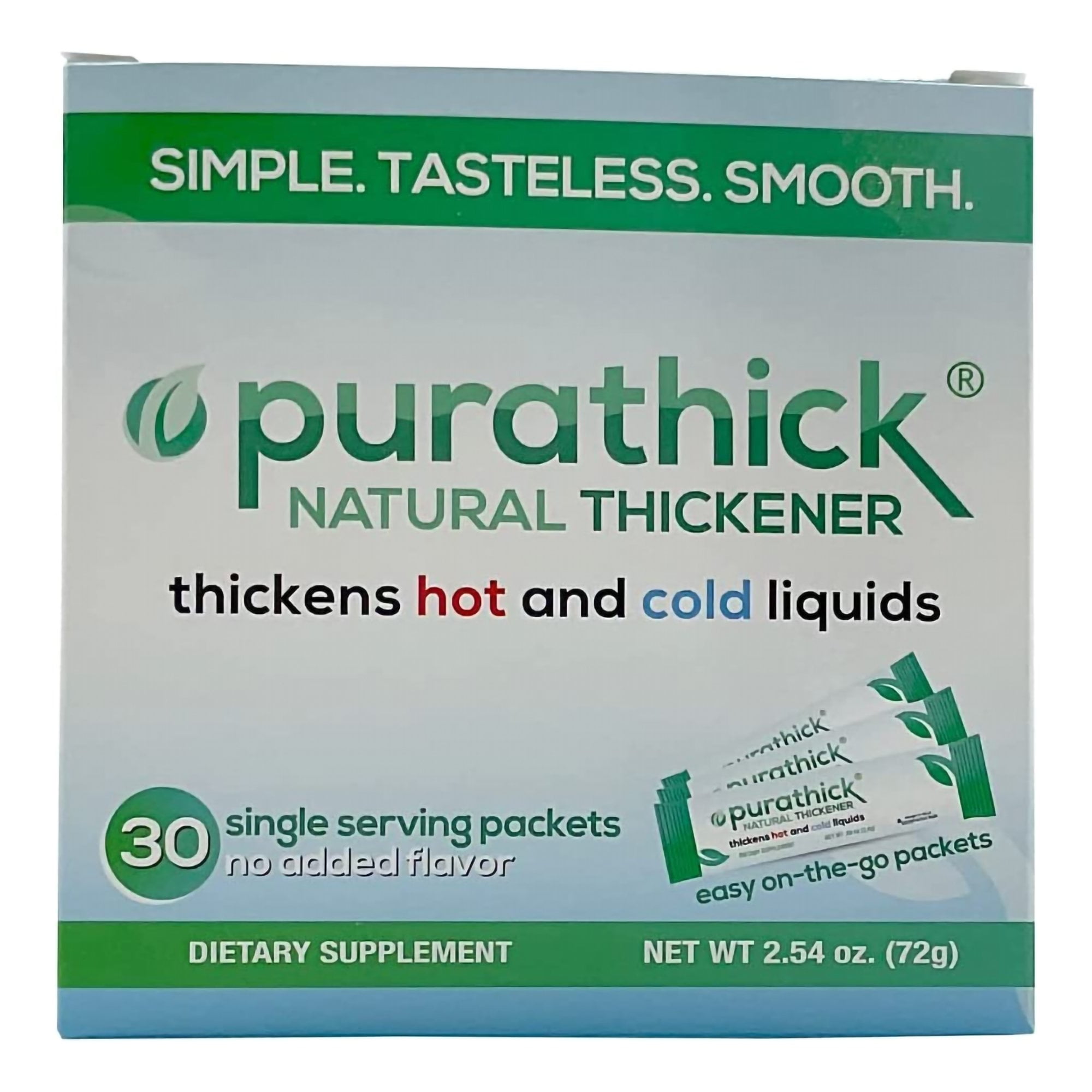 purathick® Thin Nectar Beverage Thickener, 2.4Gram Packet