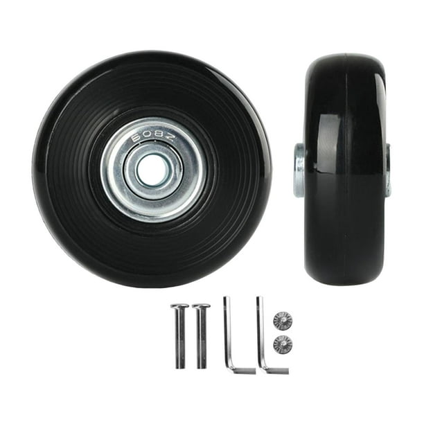 2Pcs Travel Luggage Suitcase Replacement Wheels Suitcase Wheels