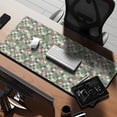 thumbnail image 2 of Long Mouse Pads for Desk,Colorful Checkered Cow Pattern Desk Mats on Top Of Desks, Desk Mouse Pad Extra Large with 3mm Non-Slip Base and Stitched Edge for Gaming,Office,Work,Home 35.4"x15.7", 2 of 6