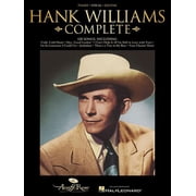 Hank Williams - Complete Piano, Vocal and Guitar Chords Sheet Music Country Music Books with 128 Classics Guitar Songboo, (Paperback)
