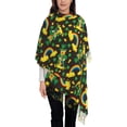 thumbnail image 3 of Cauagu Happy St. Patrick's Day Print Women Wrap Shawl tassels Scarves Retro Scarf 77.6"X28.3", 3 of 8