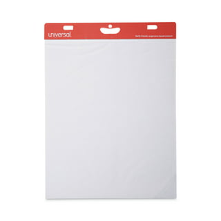 6-Pack Easel Pad, 25 Sheets each, 2-Hole for Hanging, 100 GSM Flip Chart  Paper, 31.9 x 22.85