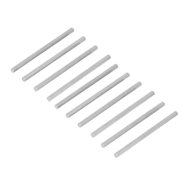 Hex Coupling Bar, Standoff Stainless Steel Long Rod Nut 10Pcs For For TETRIX For Lathe Equipment