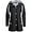 Black, variant on Women's Rain Coat - Lightweight Slicker Shell Waterproof Rain Jacket for Women (S-XL, 1X-3X)
