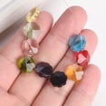 thumbnail image 4 of U8MO 10pcs 12mm Flower Shape Side Hole Crystal Glass Loose Beads for Jewelry Making-Gray, 4 of 4