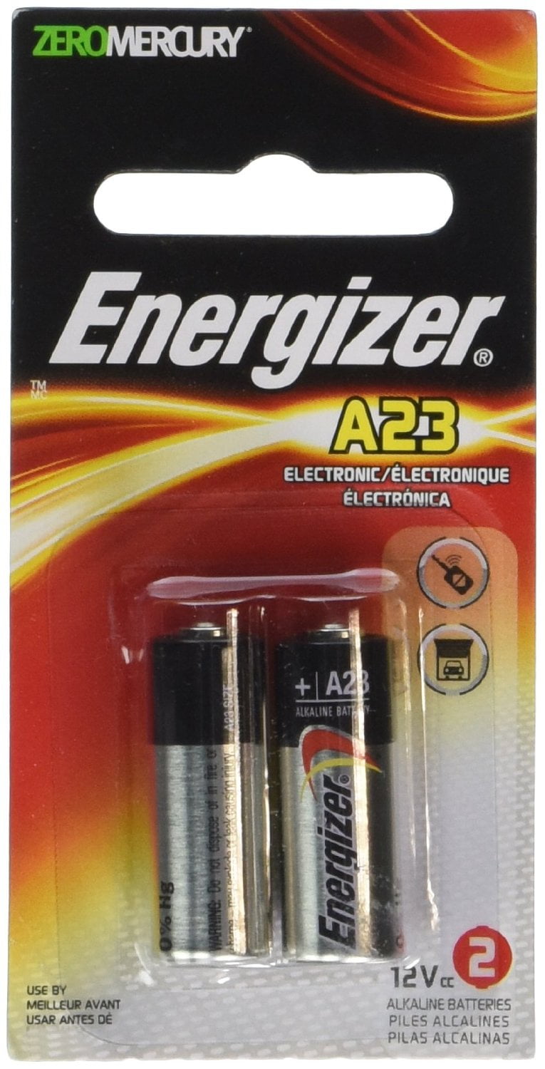 Energizer A23 12V Batteries 4 Packs of 2 = 8 batteries (A23BPZ-2