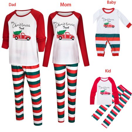 Matching Christmas Pajamas Kohls XIAXAIXU Christmas Family Matching Pajamas Set Adult Men Kid Sleepwear Xmas Nightwear PJS ()